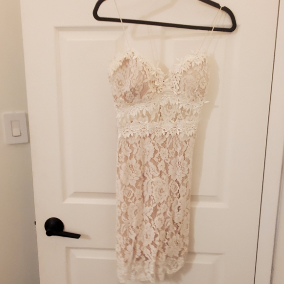Forever 21 White Lace Dress - Picture 4 of 4